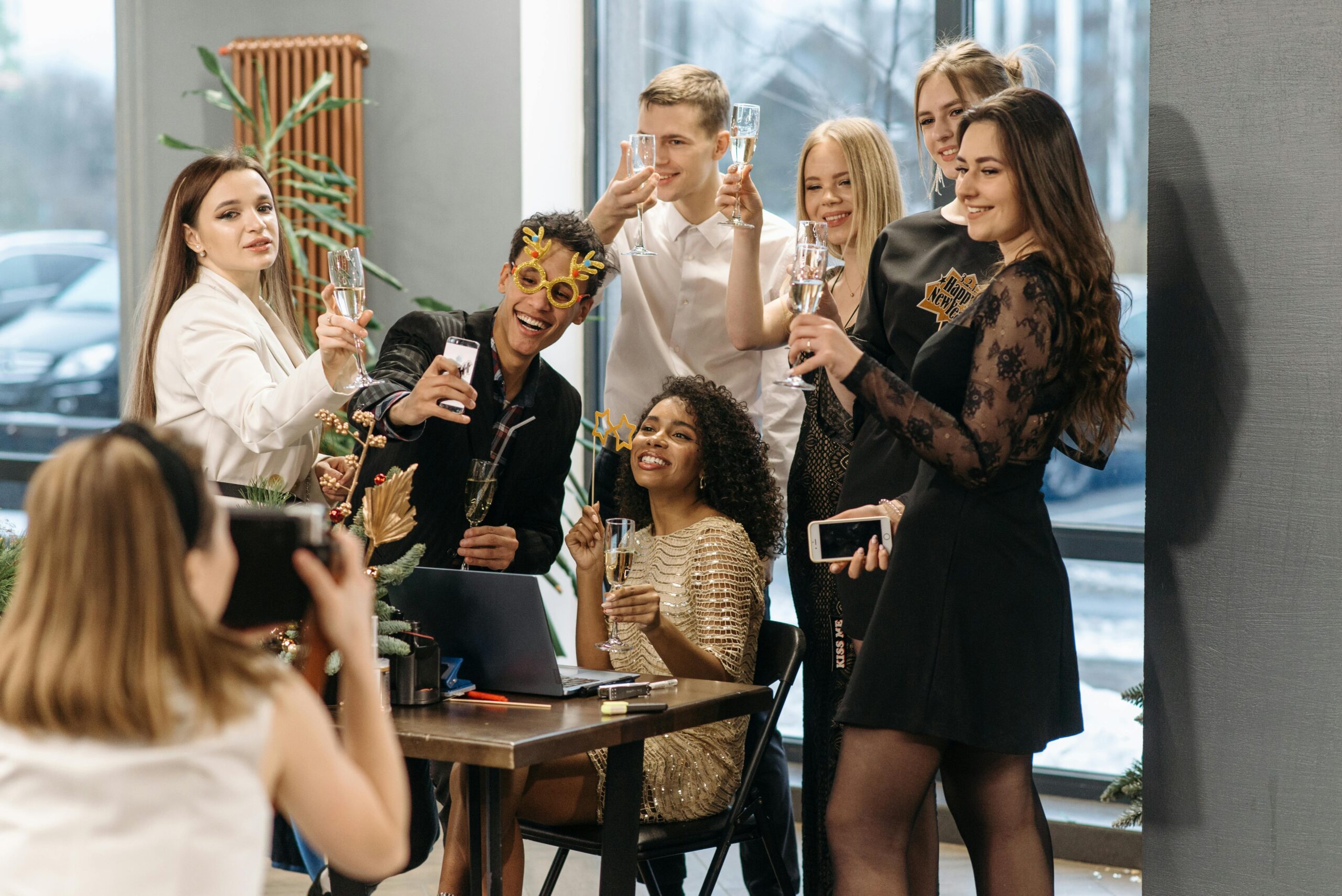 People At A Party
