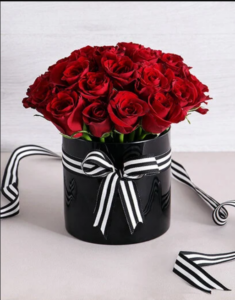 Red rose arrangement 